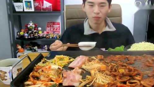 韓國大胃王奔馳哥最新動態，吃貨盛宴，胃的狂歡！