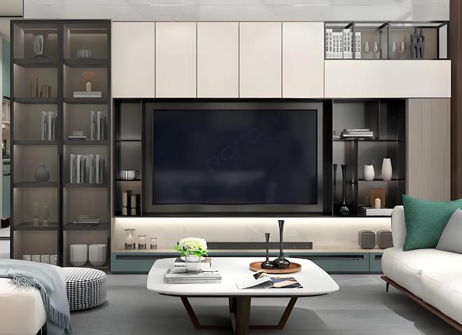 木工電視柜最新款式，科技與生活的完美融合藝術(shù)品，多樣款式展示