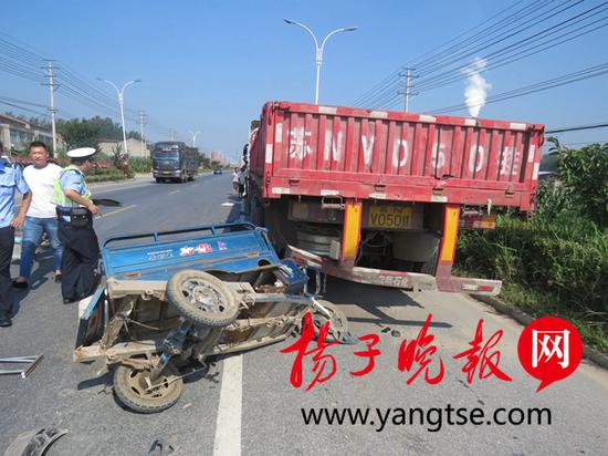 泗陽事故現場外的溫情與意外友情