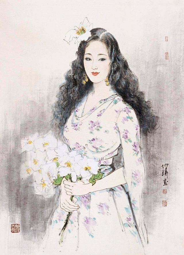 最新的女人物畫,最新的女人物畫，當代藝術中的璀璨瑰寶