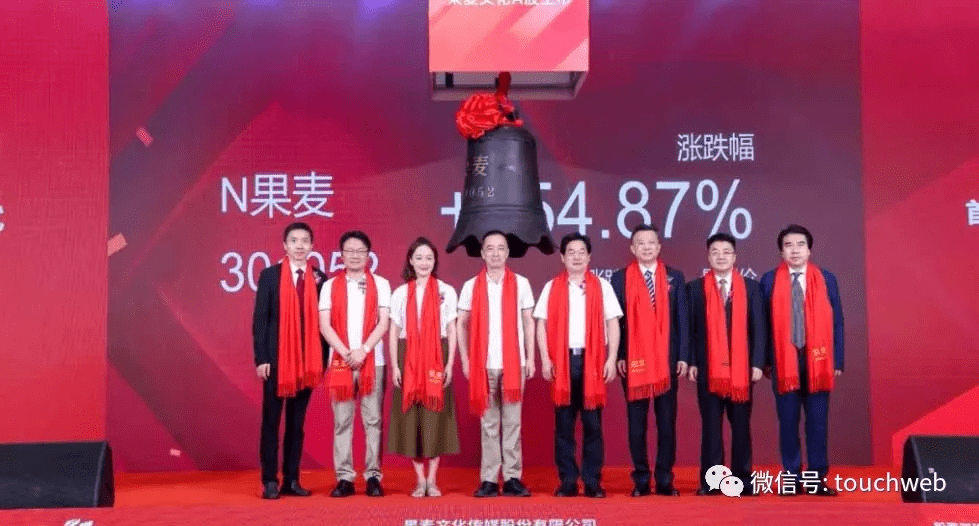 果麥文化上市掀開文化創新新篇章