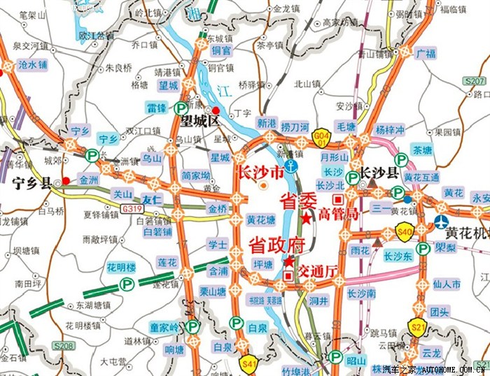 湖南最新高速路地圖全景,領略湖南高速風采