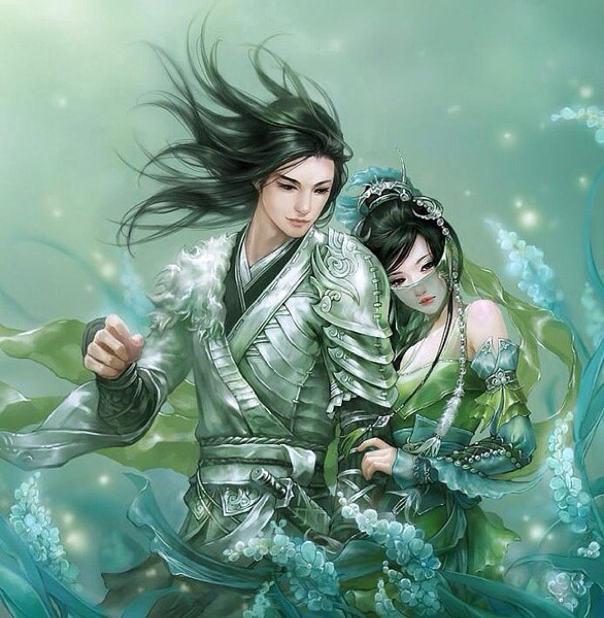 動漫情侶甜蜜瞬間大全，心動圖片珍藏