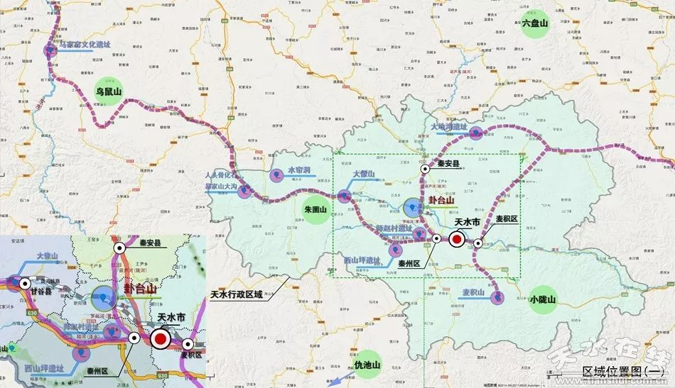 天水市最新規劃圖揭秘,探索自然美景之旅,尋求內心平和寧靜的旅程