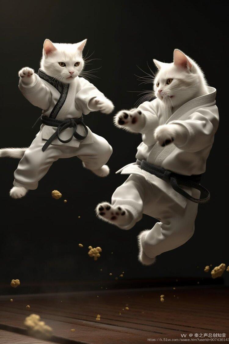 萌貓來襲!功夫貓最新動態小紅書推薦!