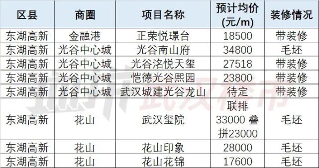 武漢光谷東樓盤最新動態概覽，最新動態指南