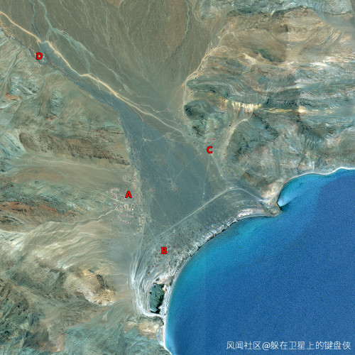 班公湖最新衛星圖,自然美景的夢幻探索之旅