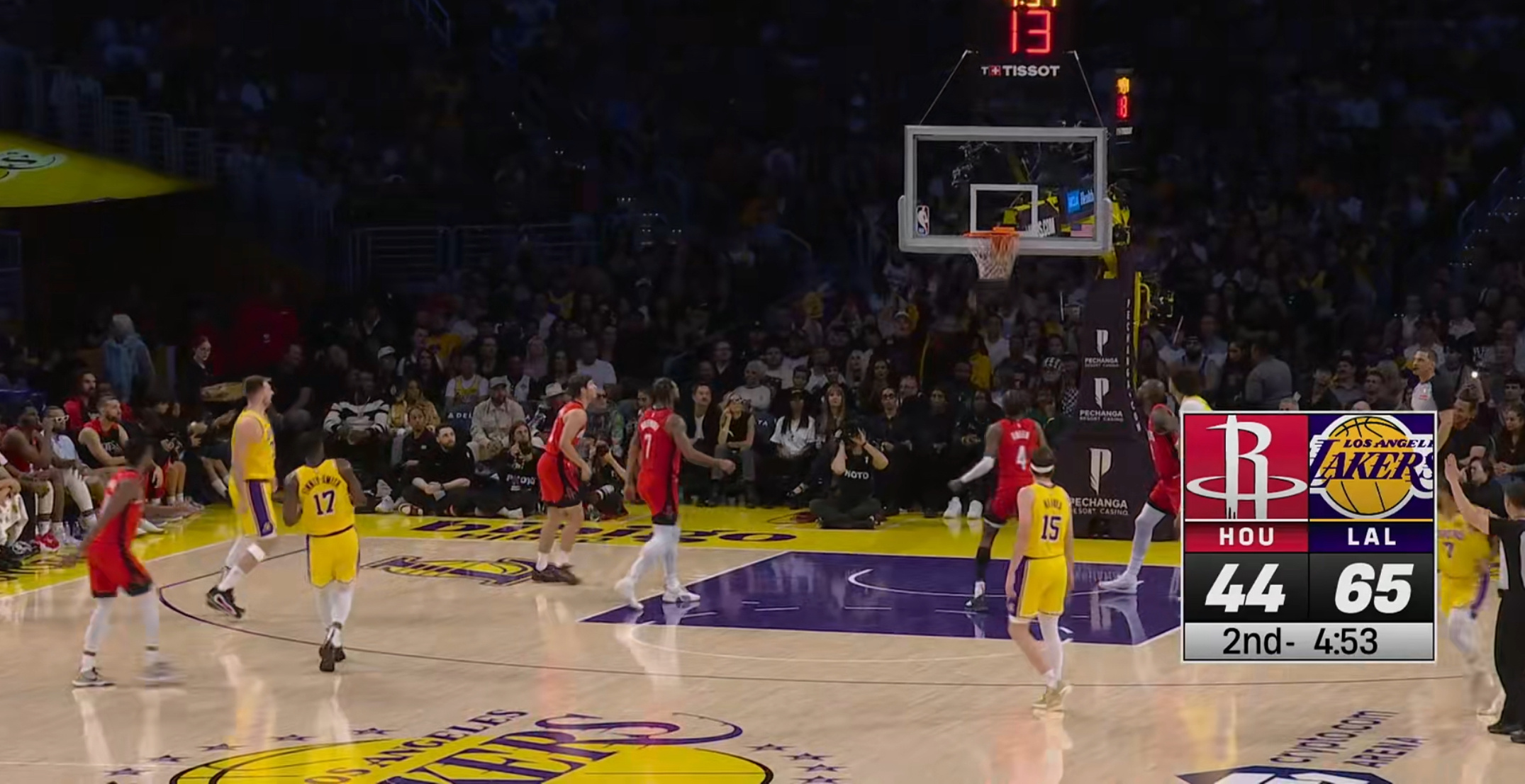 湖人隊(duì)與火箭的激烈對(duì)決,比賽錄像及觀看指南